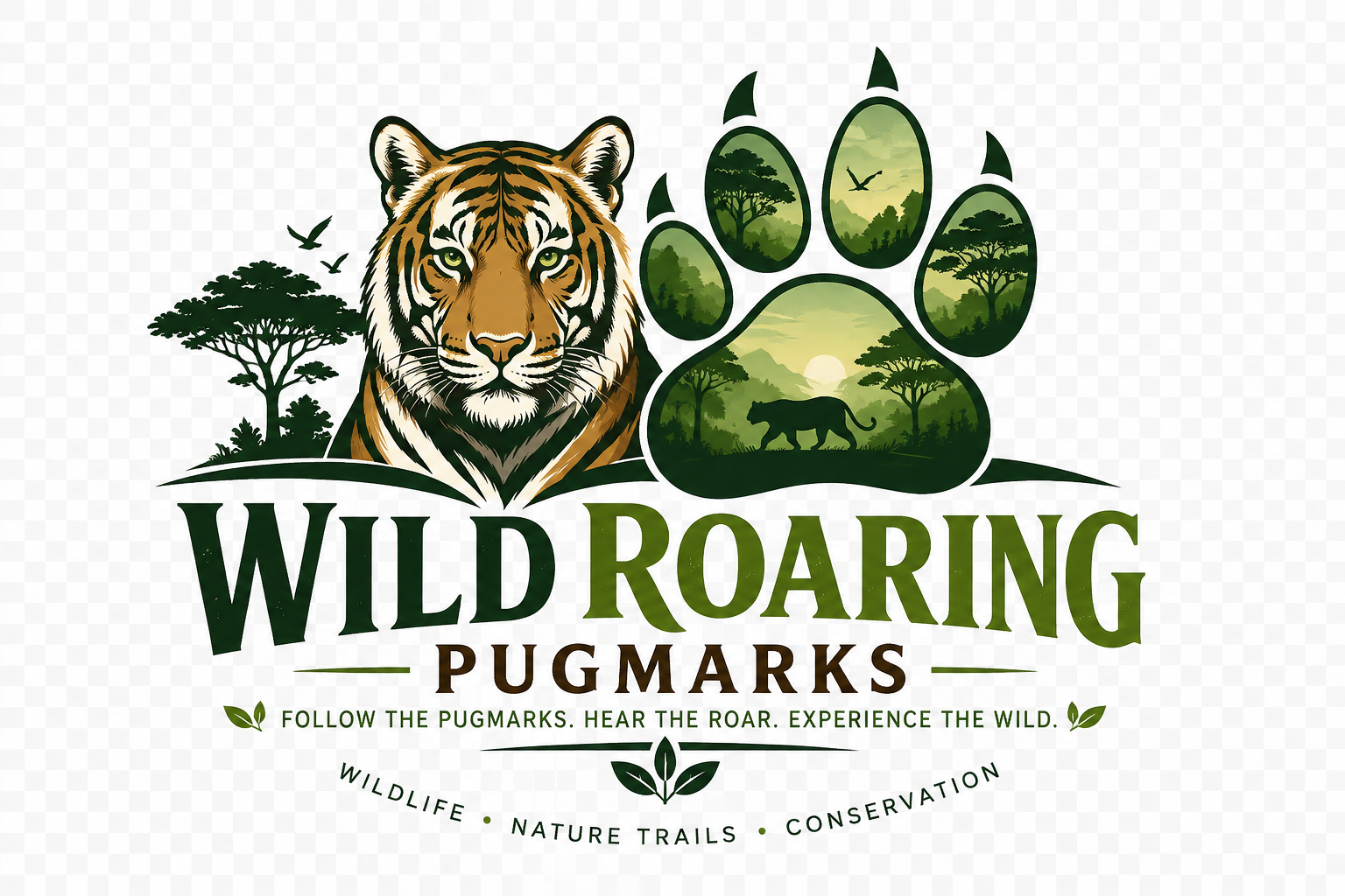 WILD ROARING PUGMARKS